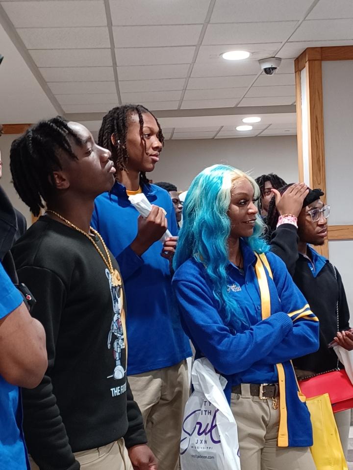 Scholars touring Jackson State University